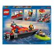LEGO® City: Hasičská záchranná loď a čln