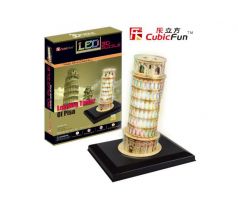 3D puzzle LED Pisa Tower