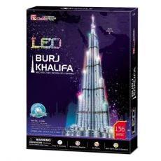 3D puzzle Burj Khalifa LED