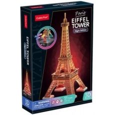 3D puzzle svietiaca Eiffel veža