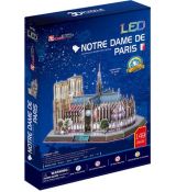 3D puzzle Notre Dame LED
