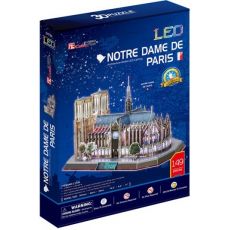 3D puzzle Notre Dame LED