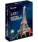 3D puzzle Eiffelova veža LED