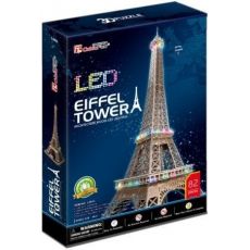 3D puzzle Eiffelova veža LED