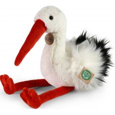 Plyšový bocian, 39 cm Eco-friendly