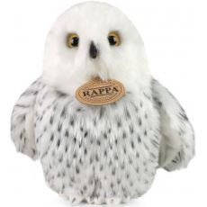 Plyšová sova snežná, 18 cm Eco-friendly