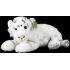 Plyšový tiger biely, 36 cm Eco-friendly