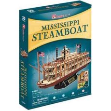 3D puzzle Parník Mississippi Steamboat