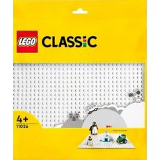 LEGO® Classic: Biela podložka na stavanie (11026)