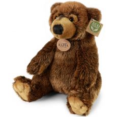 Plyšový medveď hnedý, 24 cm Eco-friendly
