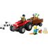 LEGO® City: Červený traktor s prívesom a ovcami (60461)