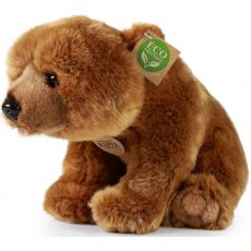 Plyšový medveď grizzly, 30 cm Eco-friendly