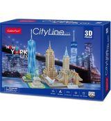 3D puzzle City Line New York