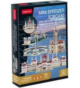 3D puzzle maďarské stavebníctvo- Mini maďarské stavby