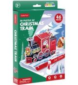 3D puzzle Vianočný vláčik