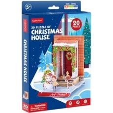 3D puzzle Vianočný domček