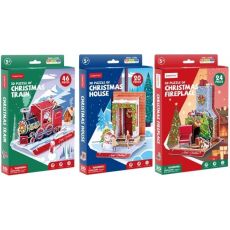 3D puzzle Vianočná kolekcia