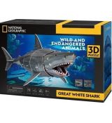 3D puzzle Žralok modrý