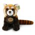 Plyšová panda červená, 28 cm Eco-friendly