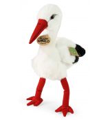 Plyšový bocian, 32 cm Eco-friendly PLUSH WORLD