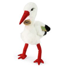 Plyšový bocian, 32 cm Eco-friendly PLUSH WORLD